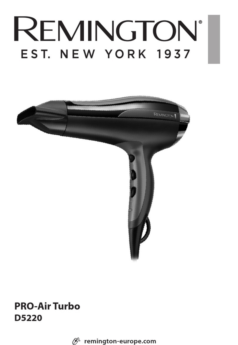 Remington D5220 manual