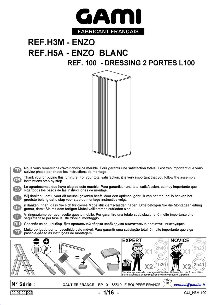 Gami H3M ENZO User manual