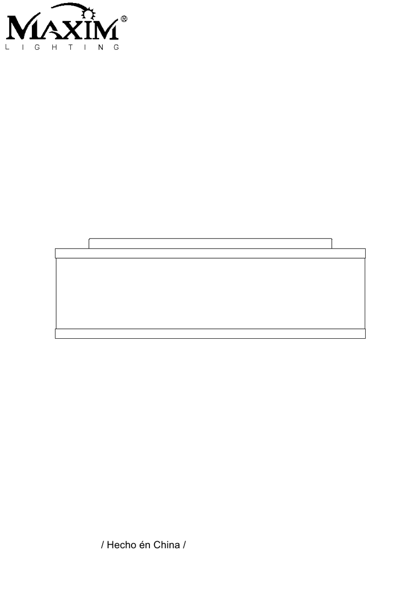 Maxim Lighting 10223 User manual