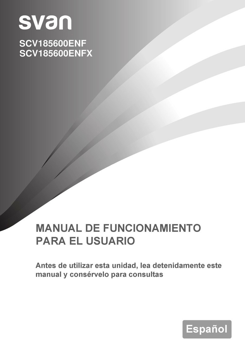 Svan SCV185600ENF User manual