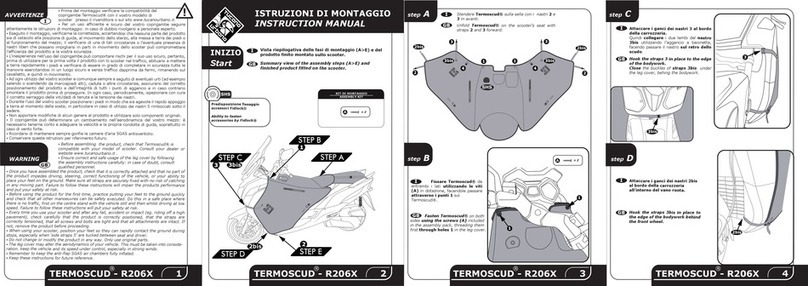 Tucano Urbano R206X instruction manual