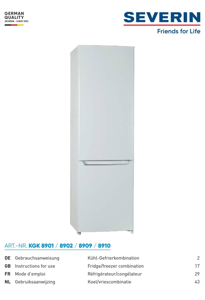 SEVERIN KGK 8901 User manual SEVERIN KGK 8901 User manual