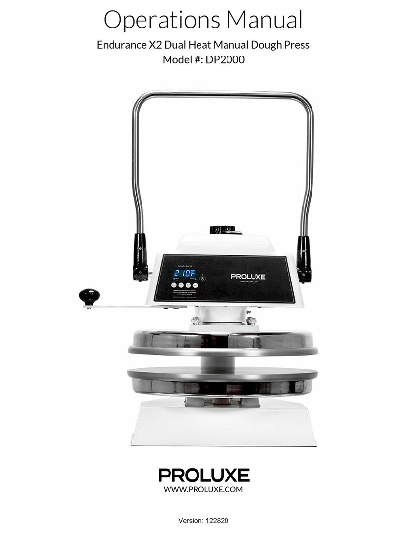 Proluxe DP2000E User manual