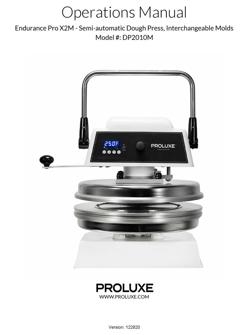 Proluxe Endurance Pro X2M User manual