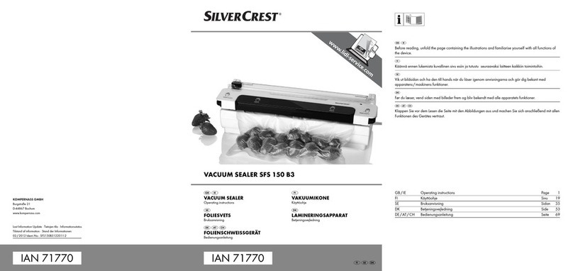 Silvercrest SFS 150 B3 User manual