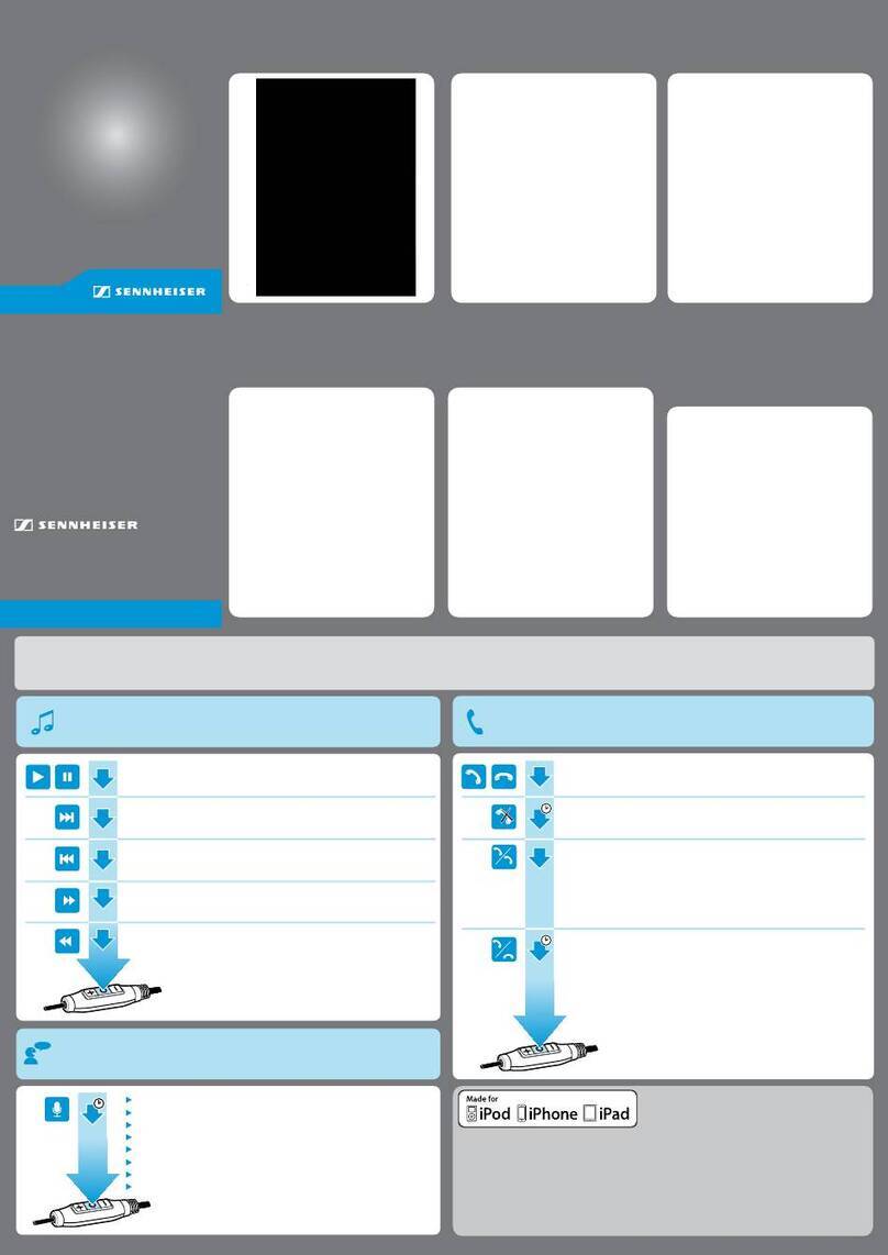 Sennheiser PMX 686i SPORTS User manual