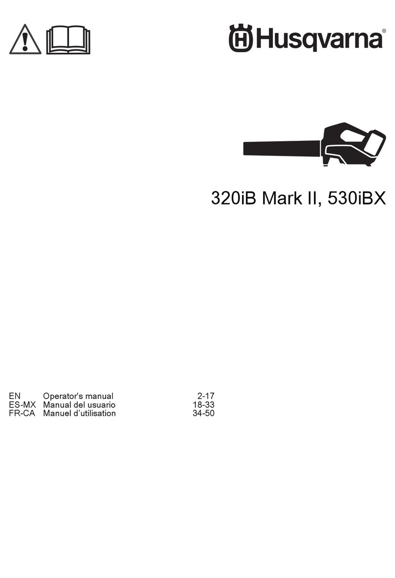 Husqvarna 320iB Mark II Operator's manual