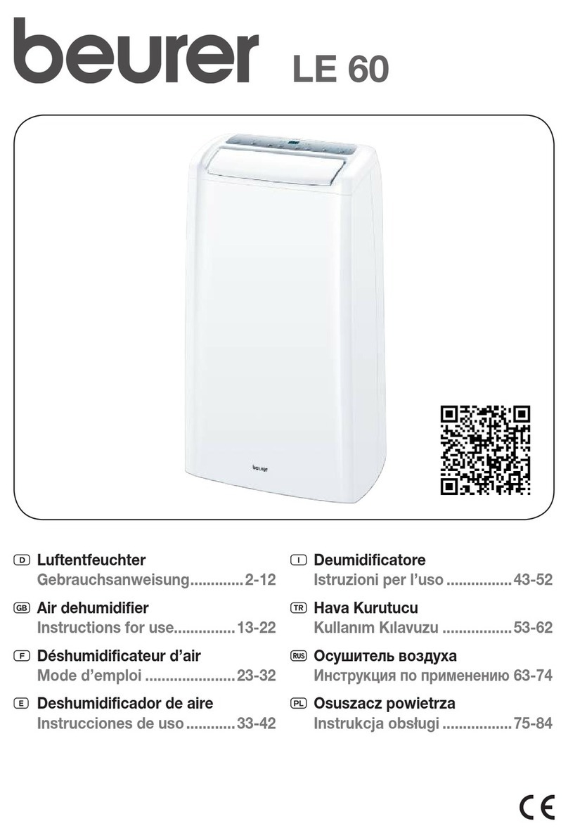 Beurer LE 60 Instructions for use