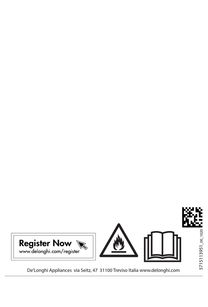 DeLonghi PACEM93 User manual
