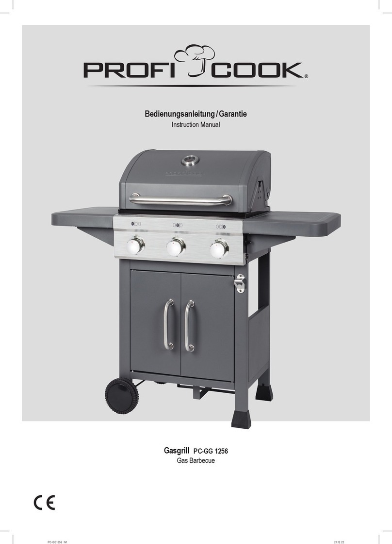 Proficook PC-GG 1256 User manual
