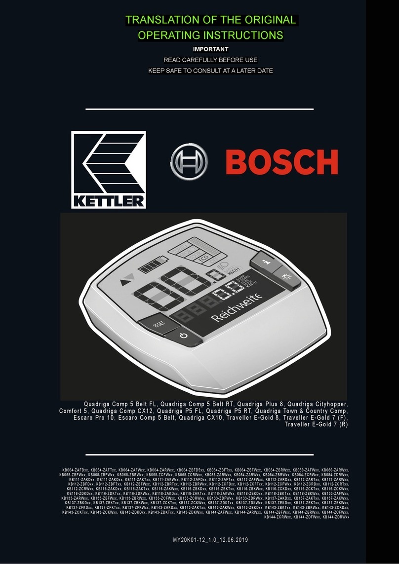 Bosch KETTLER KB064-ZAFD Series Quick guide