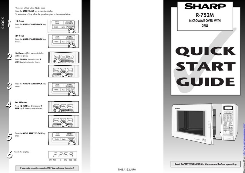 Sharp R-752M User manual Sharp R-752M User manual