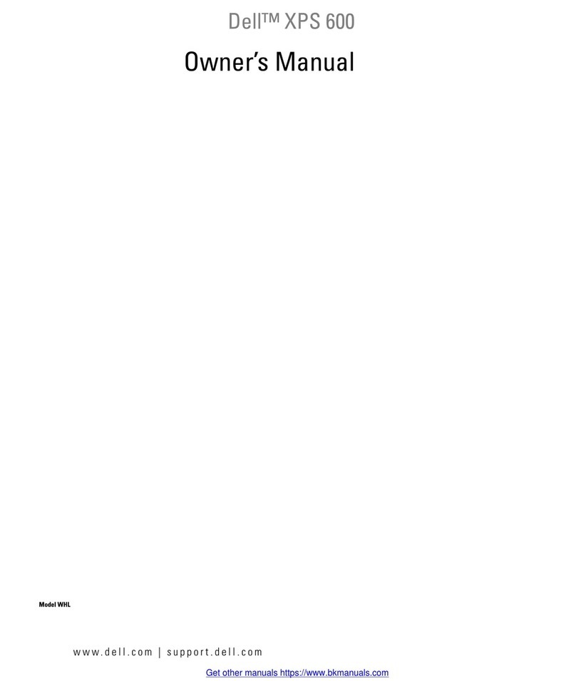 Dell Precision WHL owner's manual