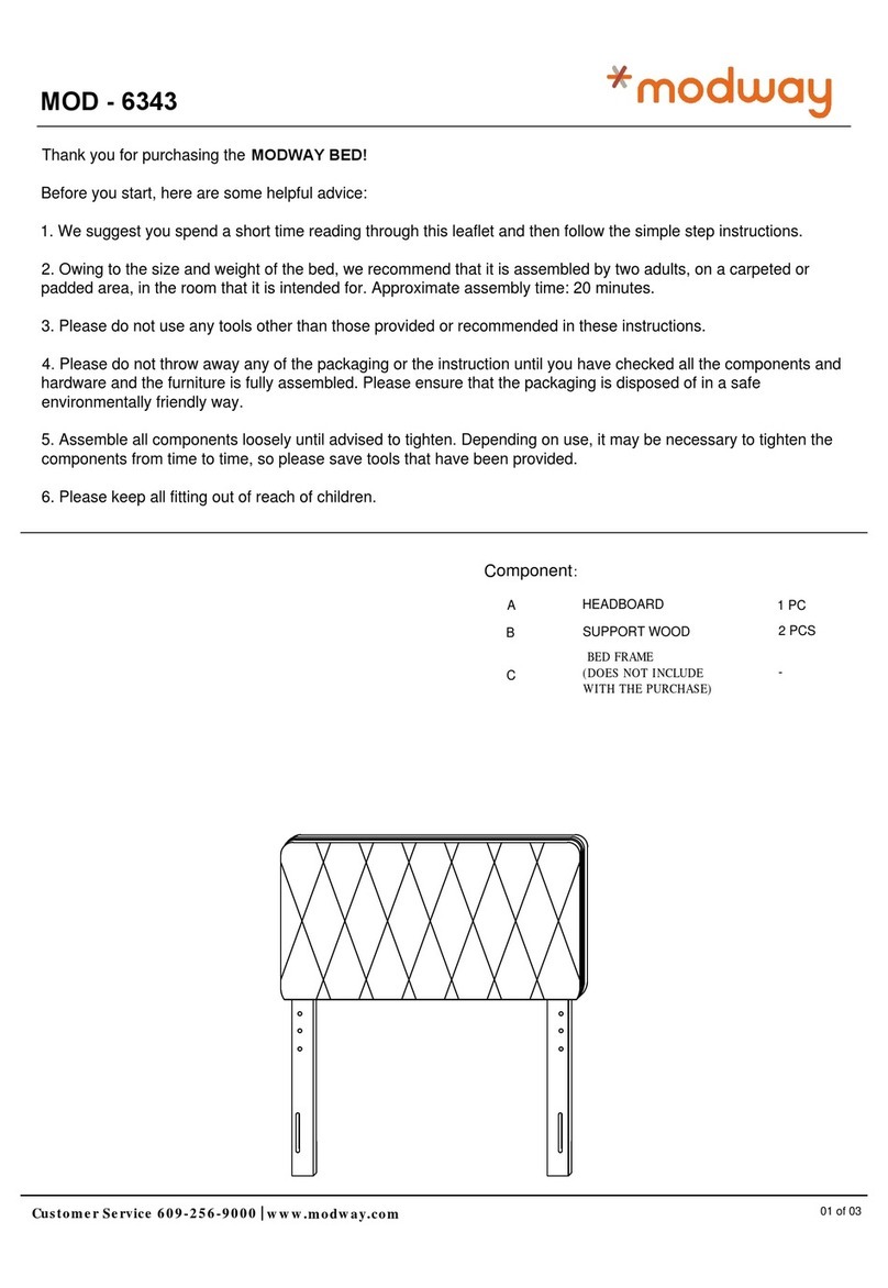modway MOD-6343 User manual modway MOD-6343 User manual