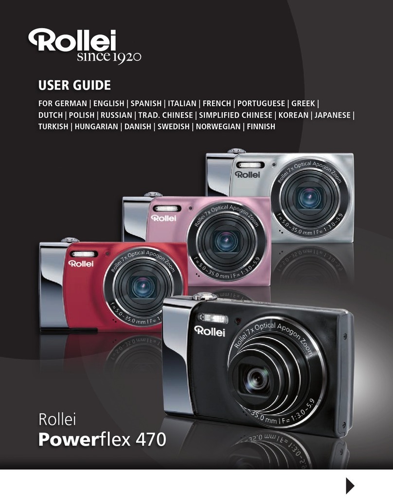 Rollei Powerflex 470 User manual