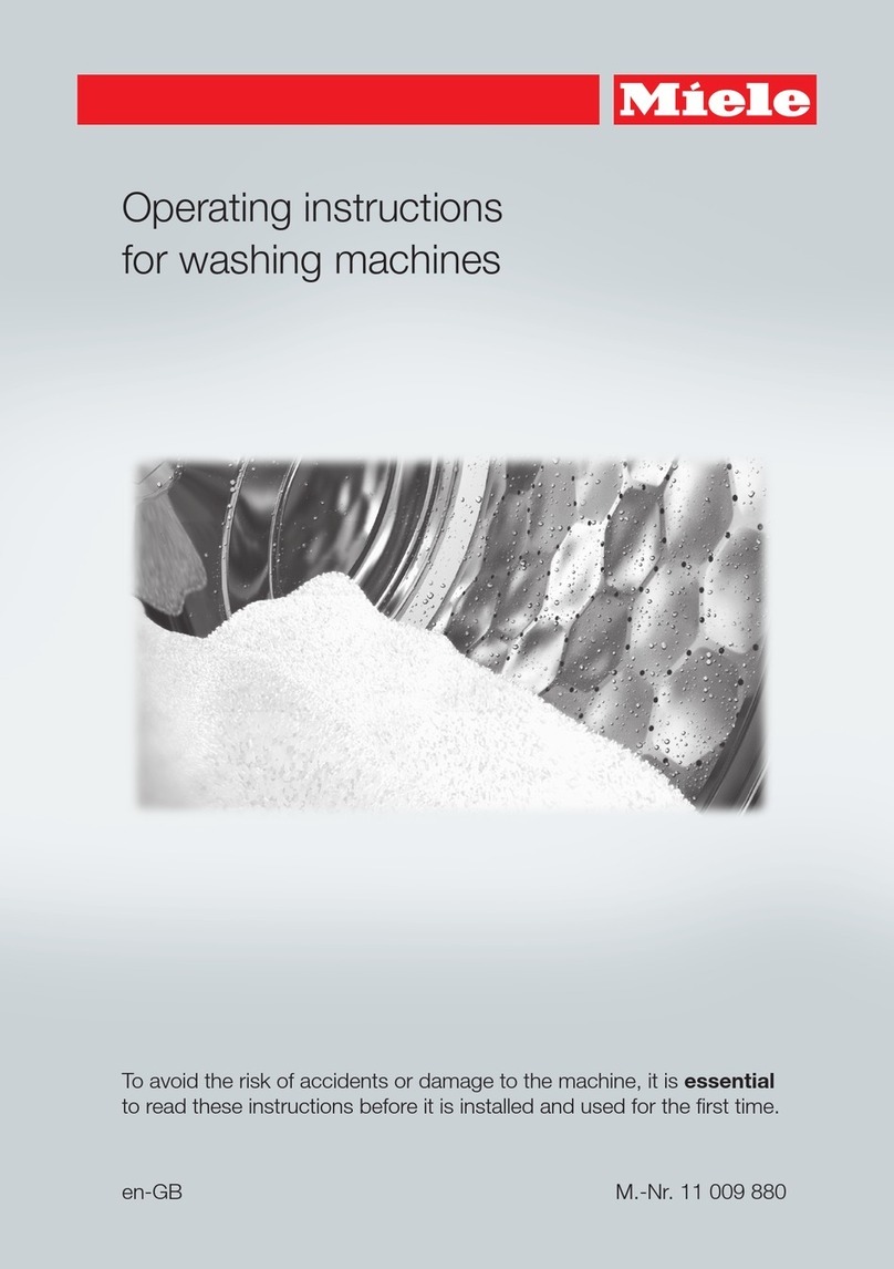 Miele WWE660 TDos Wifi User manual
