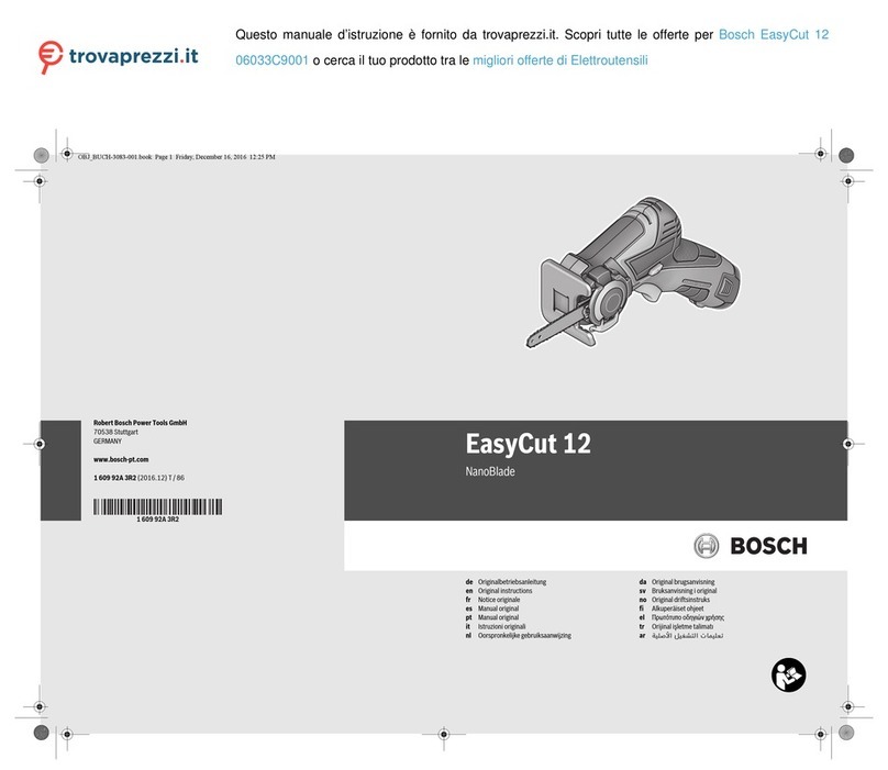Bosch 06033C9001 User manual