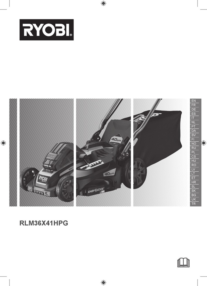 Ryobi RLM36X41HPG User manual