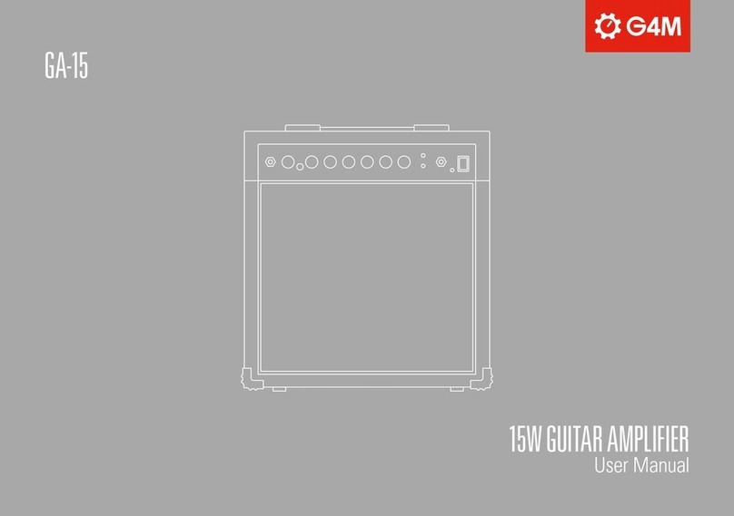 Gear4music GA-15 user manual
