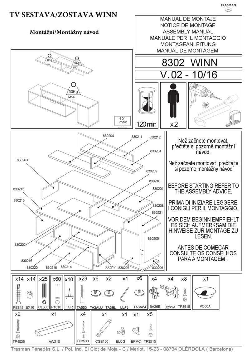 Trasman 8302 WINN User manual
