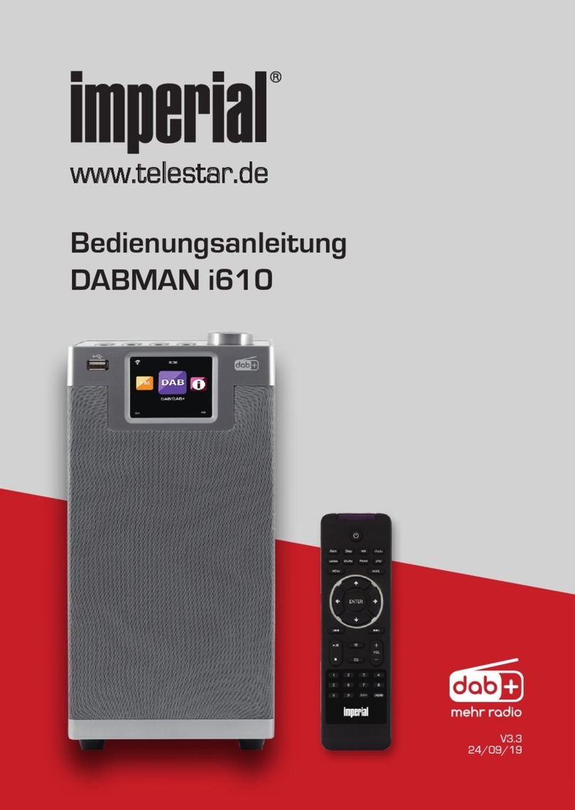 Imperial DABMAN i610 User manual