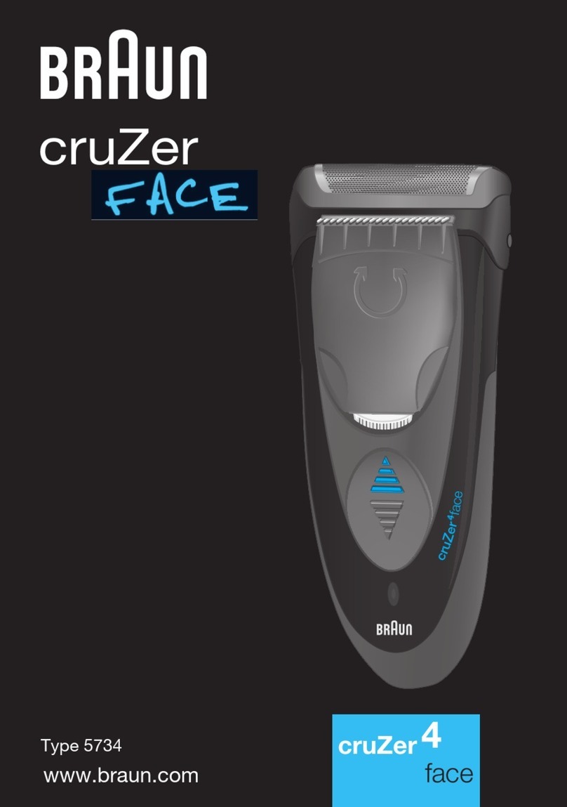 Braun ceuZer 4 face User manual