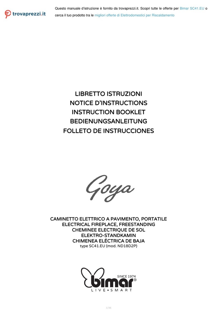Bimar Goya ND18D2P Instruction booklet Bimar Goya ND18D2P Instruction booklet