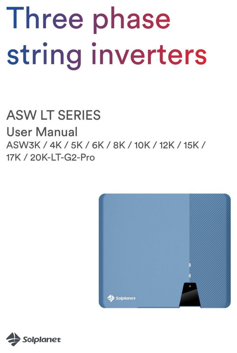 Solplanet ASW LT-G2-Pro Series User manual