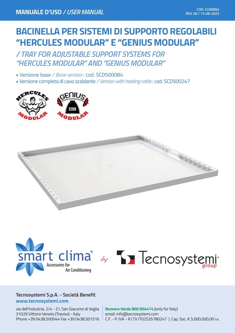 Tecnosystemi Smart Clima SCD500084 User manual