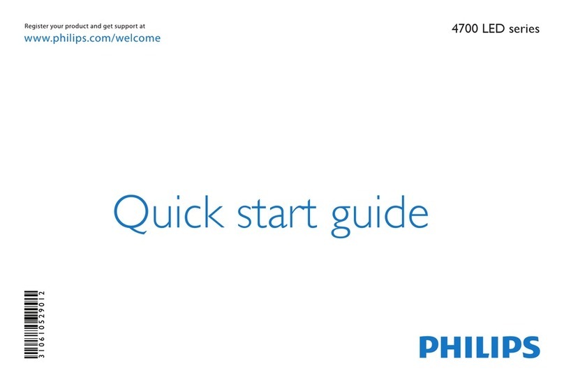 Philips 4700 LED Series User manual
