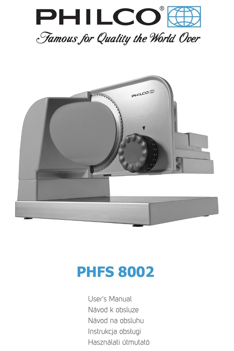 Philco PHFS 8002 User manual