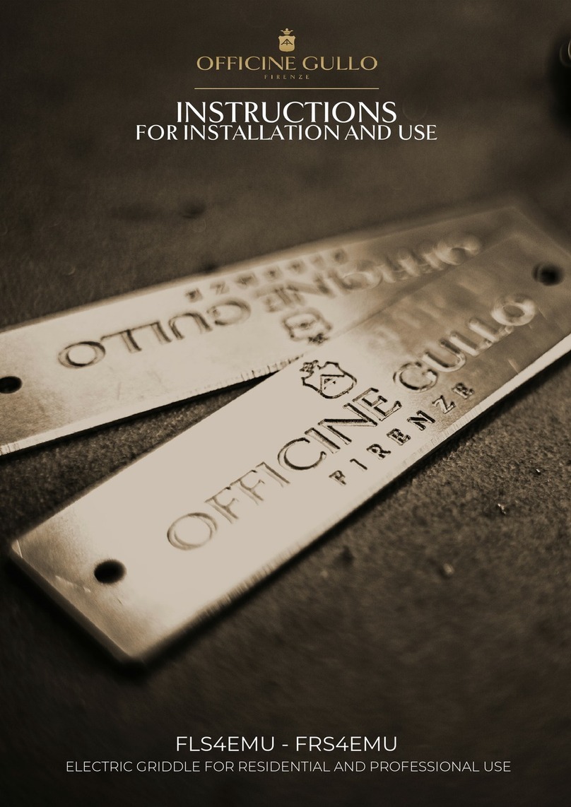Officine Gullo FLS4EMU Instructions for installation and use