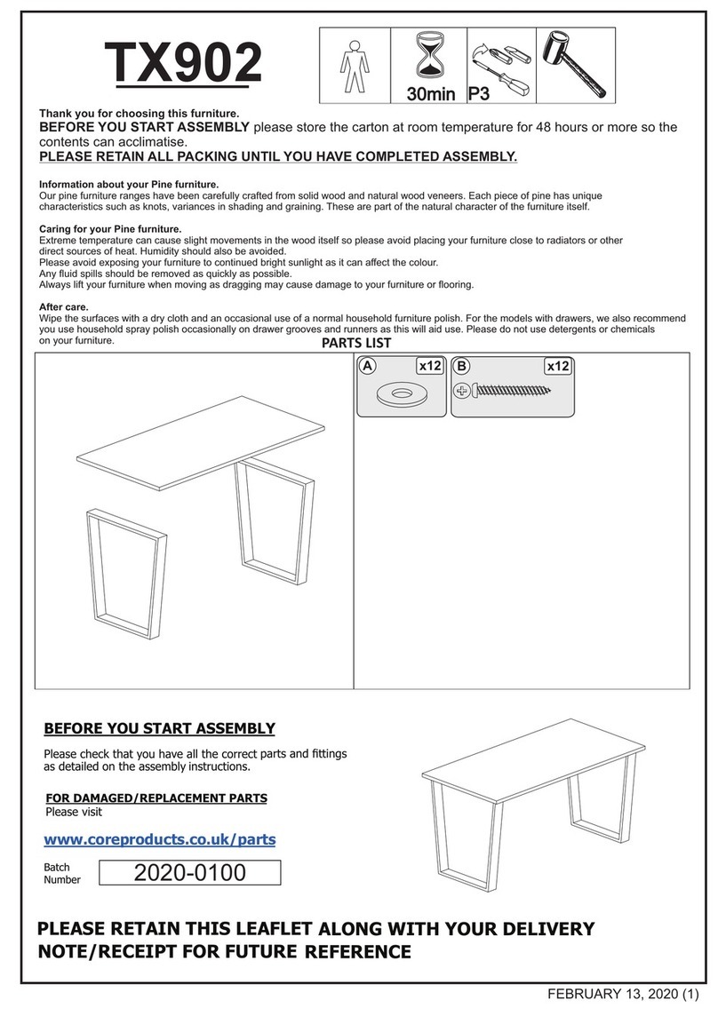 Core Products VIGO TX902 User manual Core Products VIGO TX902 User manual