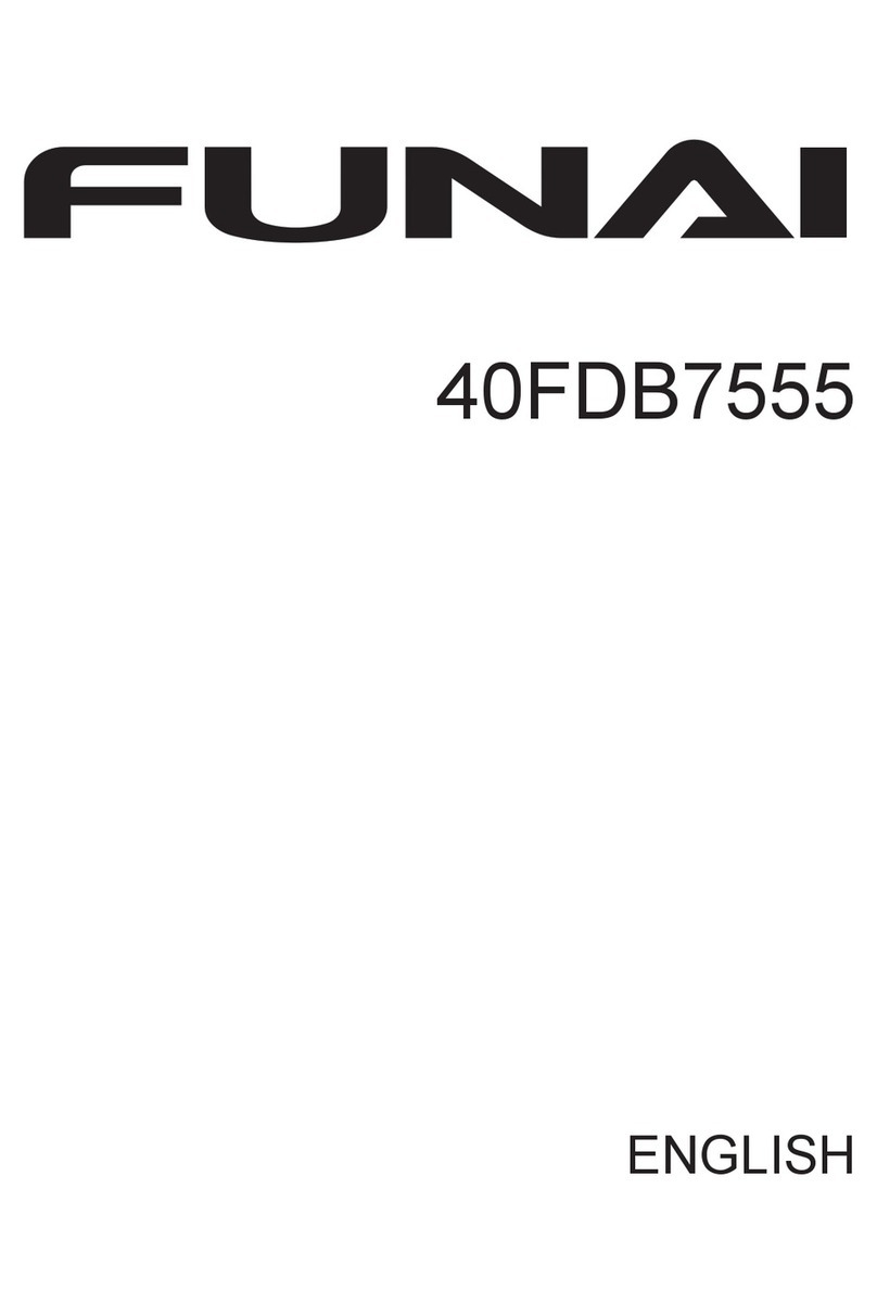 FUNAI 40FDB7555 User manual FUNAI 40FDB7555 User manual