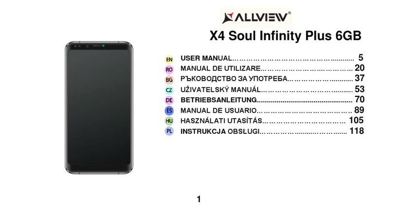 Allview X4 Soul Infinity Plus 6GB User manual