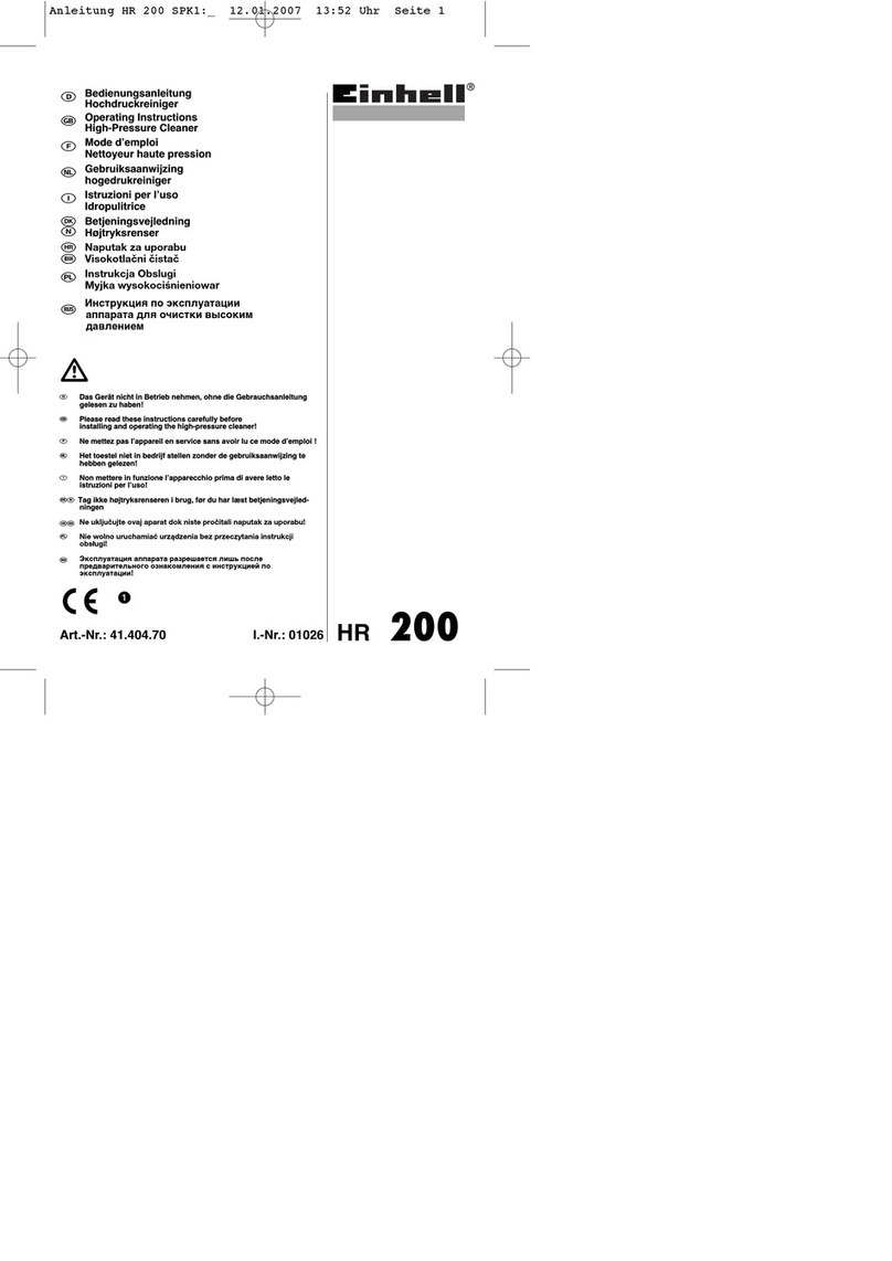 EINHELL HR 200 User manual