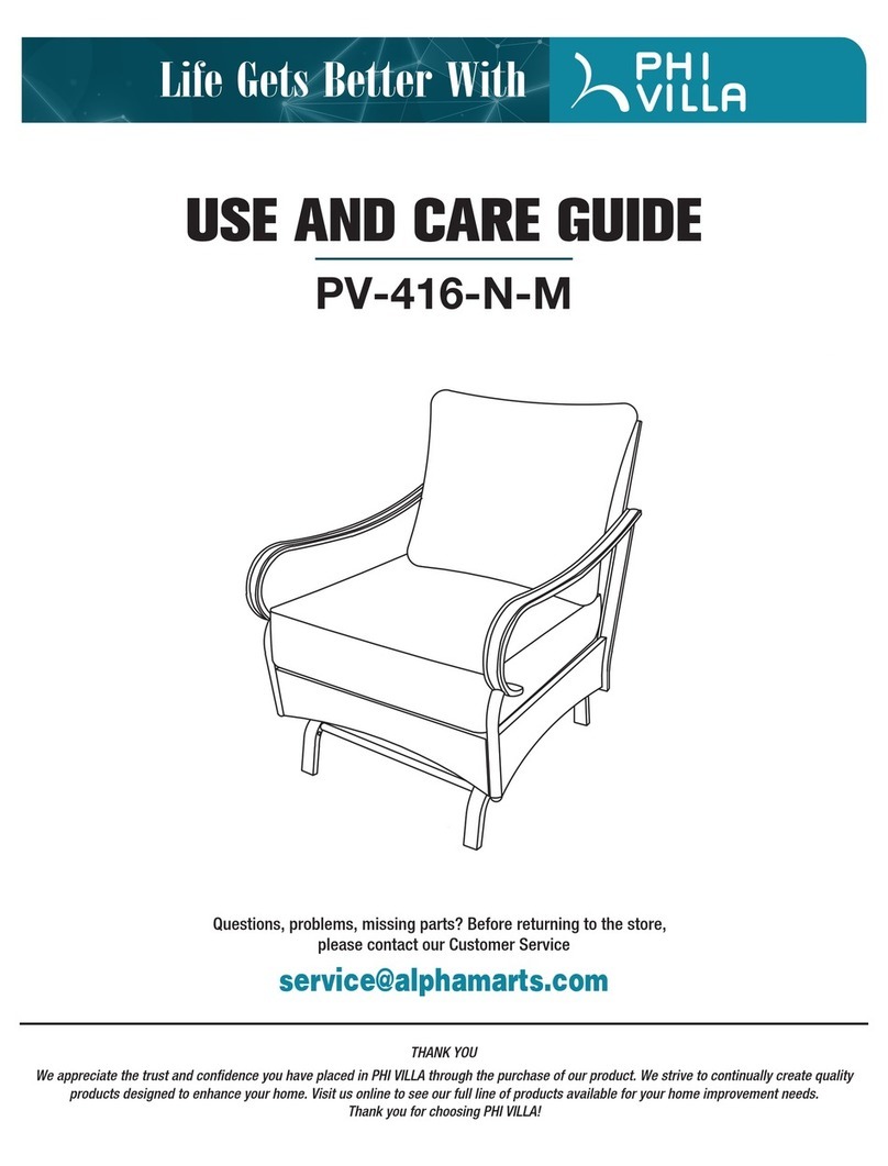 PHI VILLA PV-416-N-M User manual PHI VILLA PV-416-N-M User manual