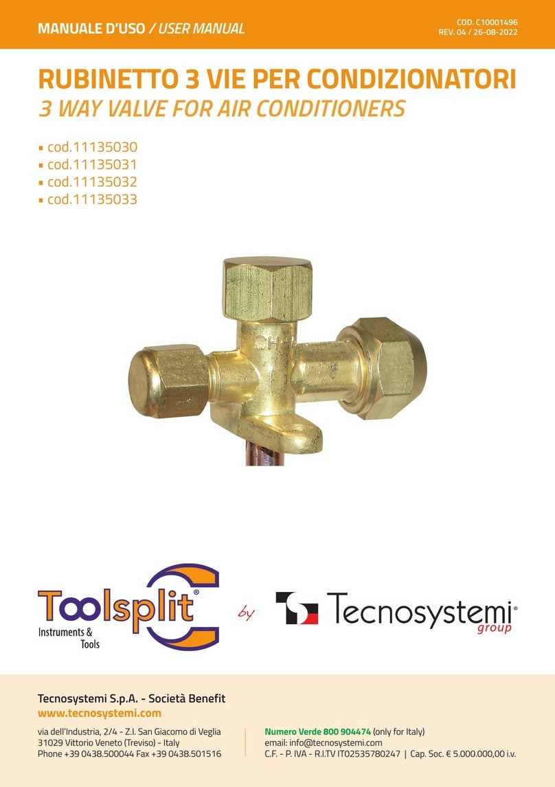Tecnosystemi Toolsplit 11135030 user manual Tecnosystemi Toolsplit 11135030 user manual
