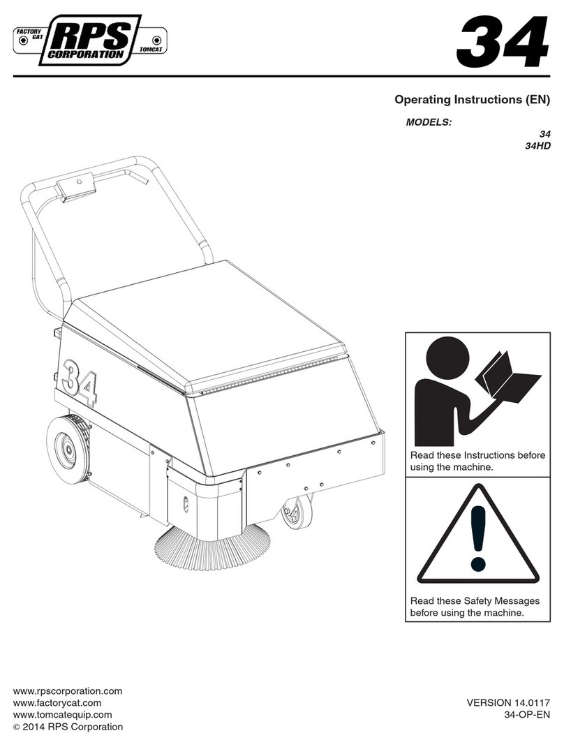 R.P.S. Corporation 34HD operating instructions