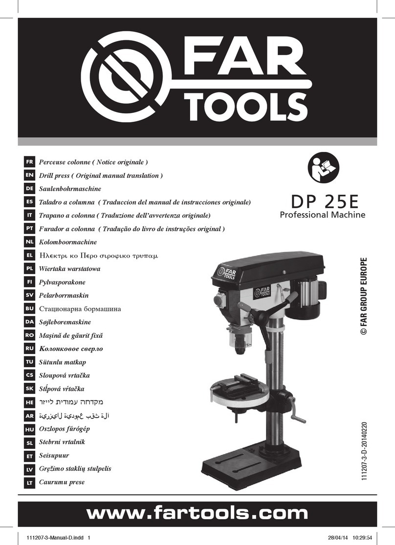 Far Tools DP 25E User manual