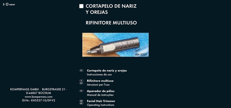 Silvercrest KH 5537 User manual Silvercrest KH 5537 User manual