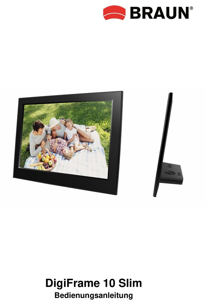 Braun DigiFrame 10 Slim User manual