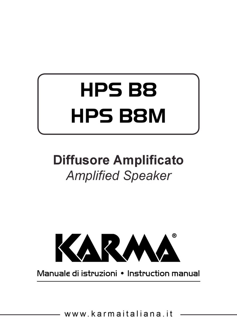 Karma HPS B8 User manual