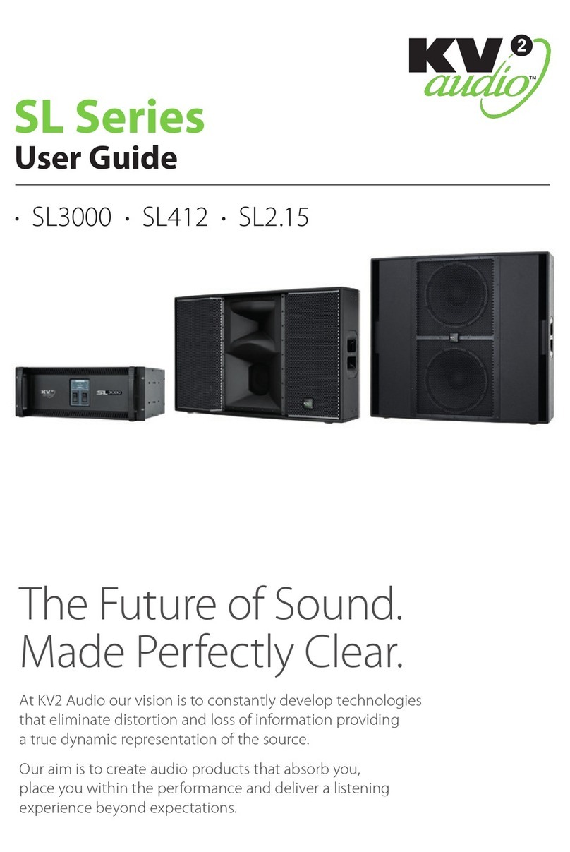 KV2 Audio SL412 User manual