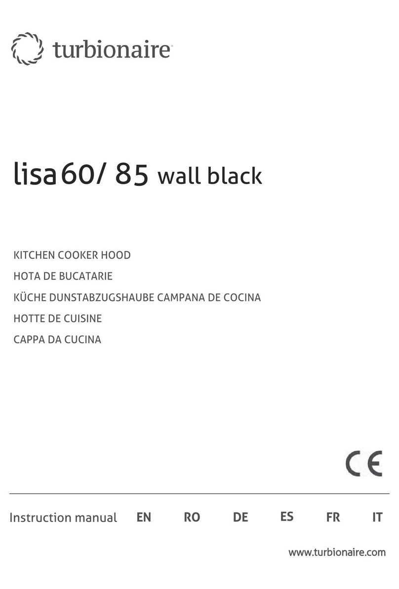 turbionaire lisa 85 wall black instruction manual