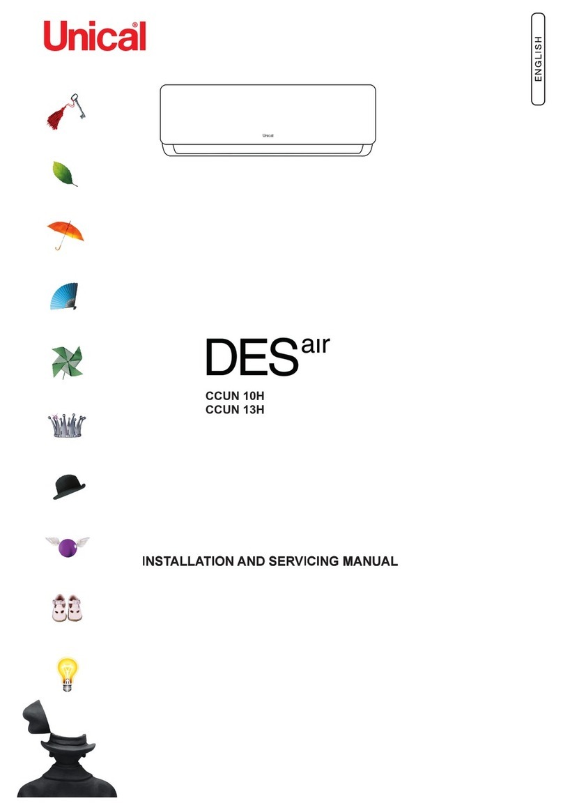 Unical DES AIR CCUN 10H Datasheet
