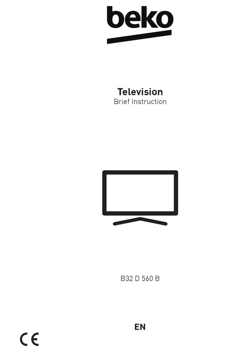 Beko B32 D 560 B Reference guide