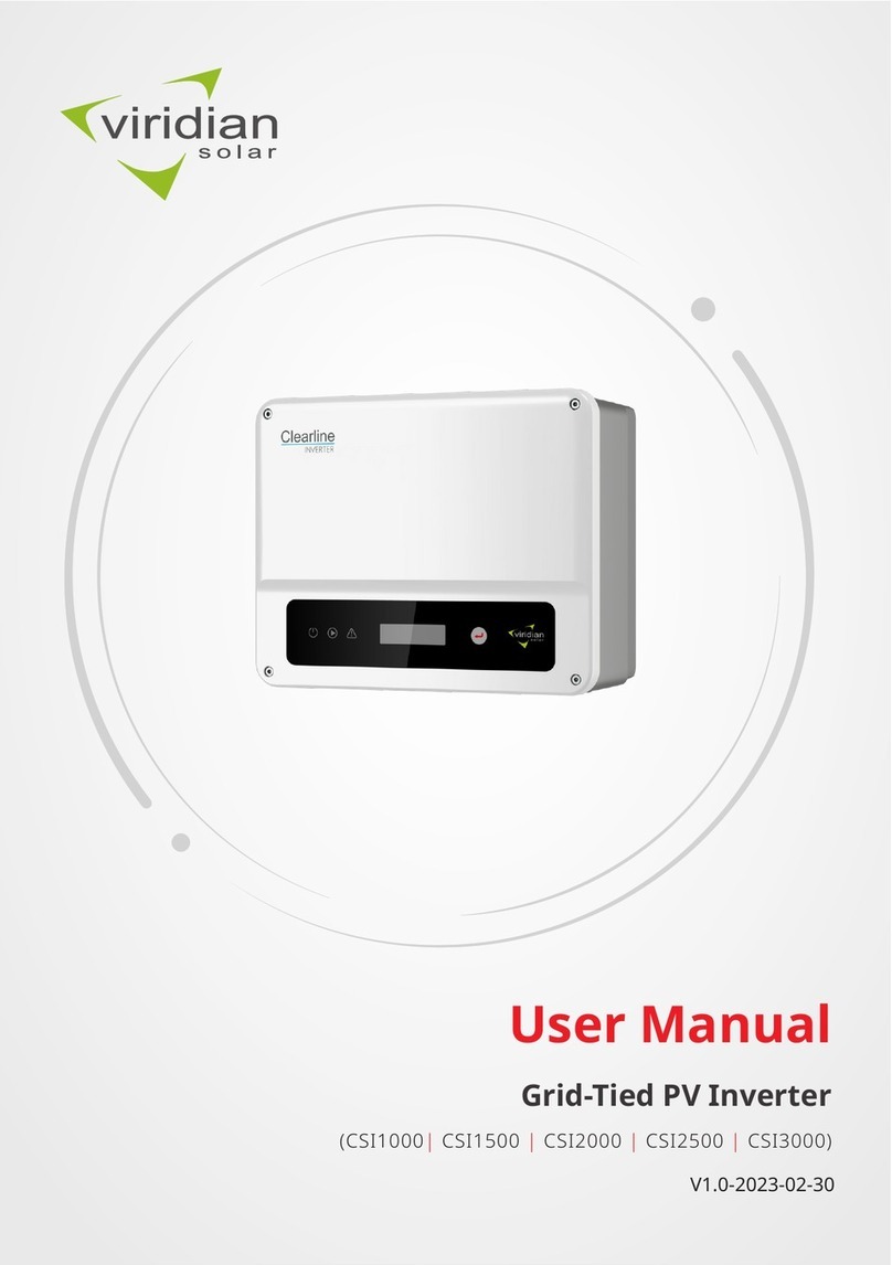 Viridian CSI1500 user manual