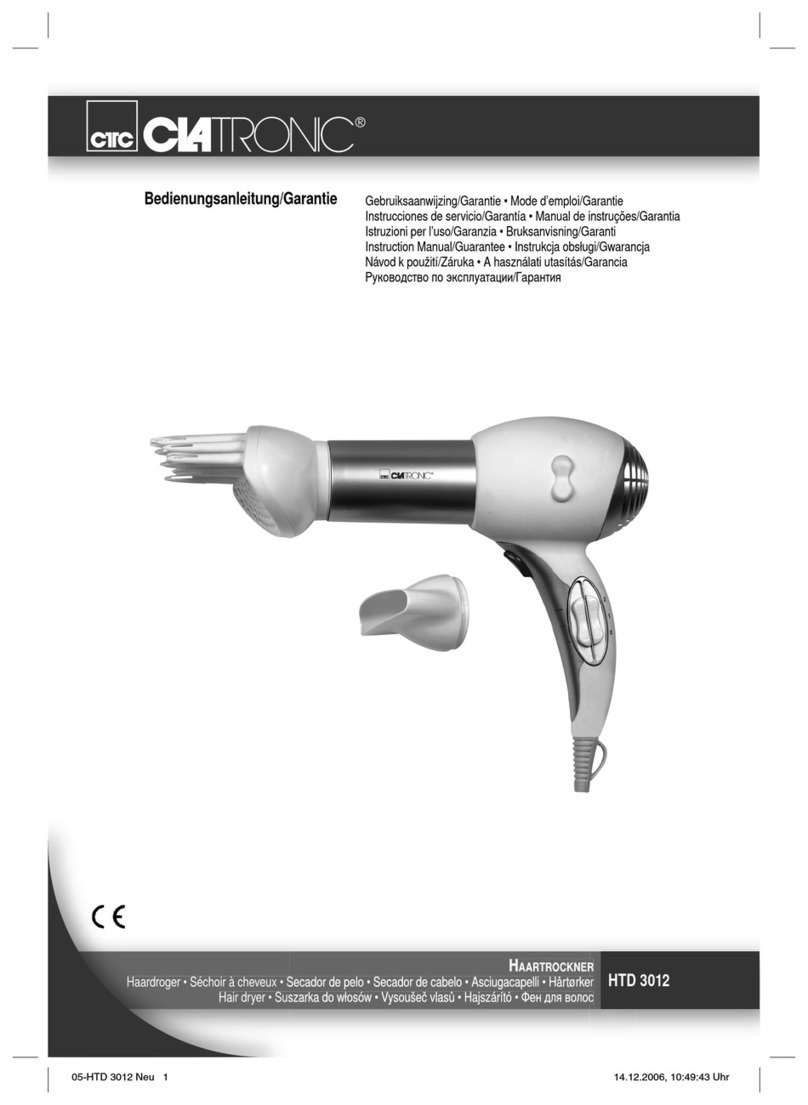 Clatronic HTD 3012 User manual