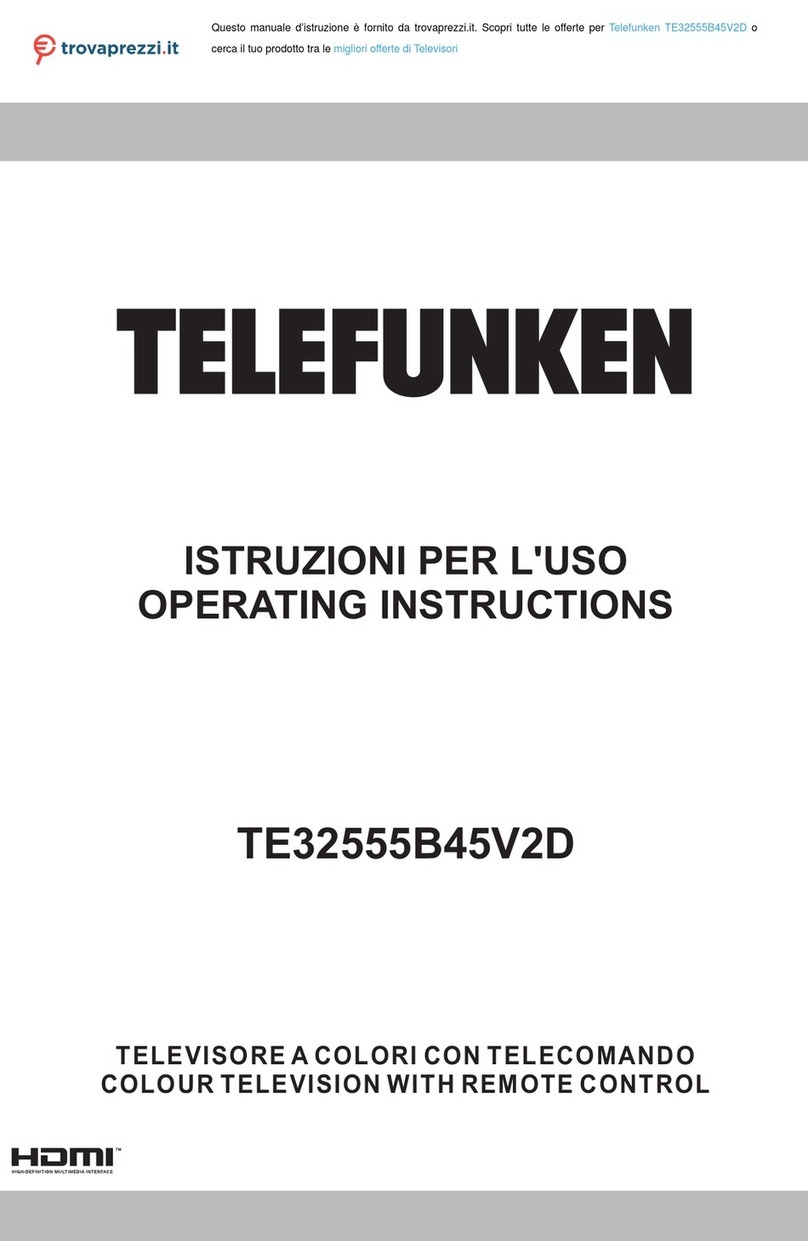 Telefunken TE32555B45V2D User manual